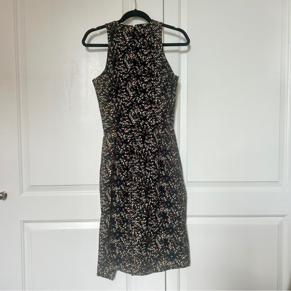 Banana Republic Floral Denim(ish) Dress - Size 6 TALL - Picture 2 of 3